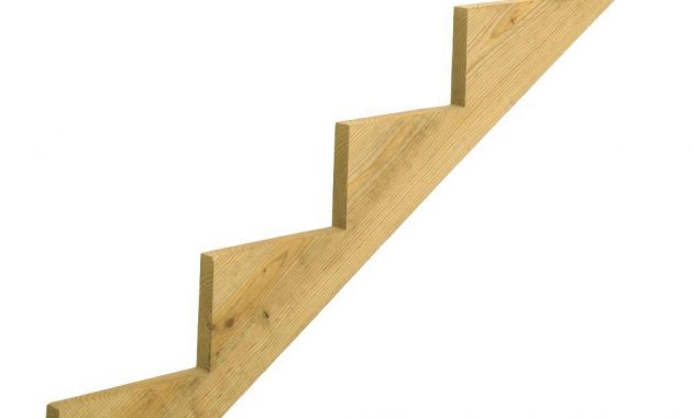 5 Step Ground Contact Pressure Treated Pine Stair Stringer 279714 for dimensions 1000 X 1000