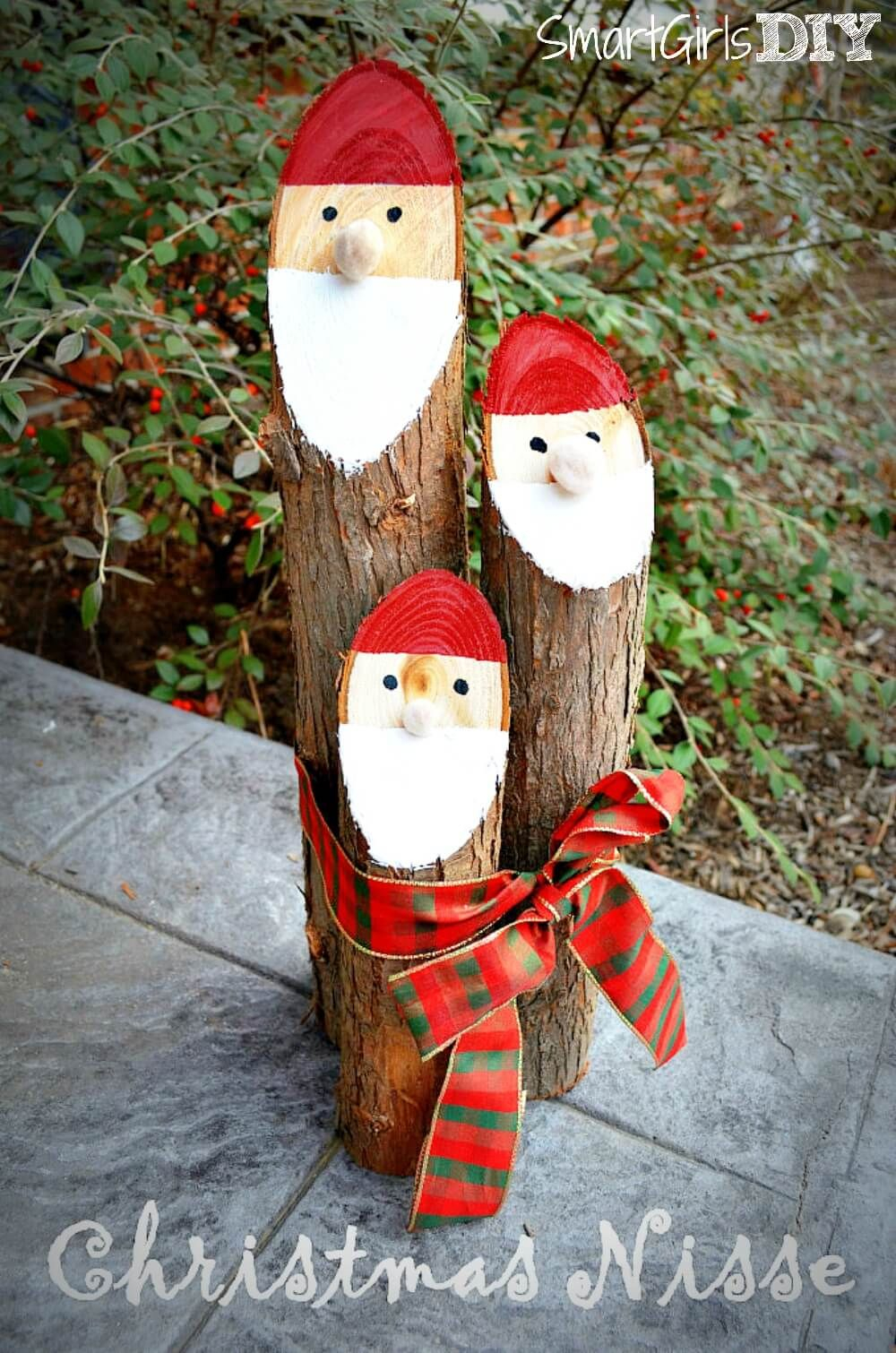 50 Of The Best Diy Christmas Decorations Christmas Wood Crafts in size 1000 X 1510