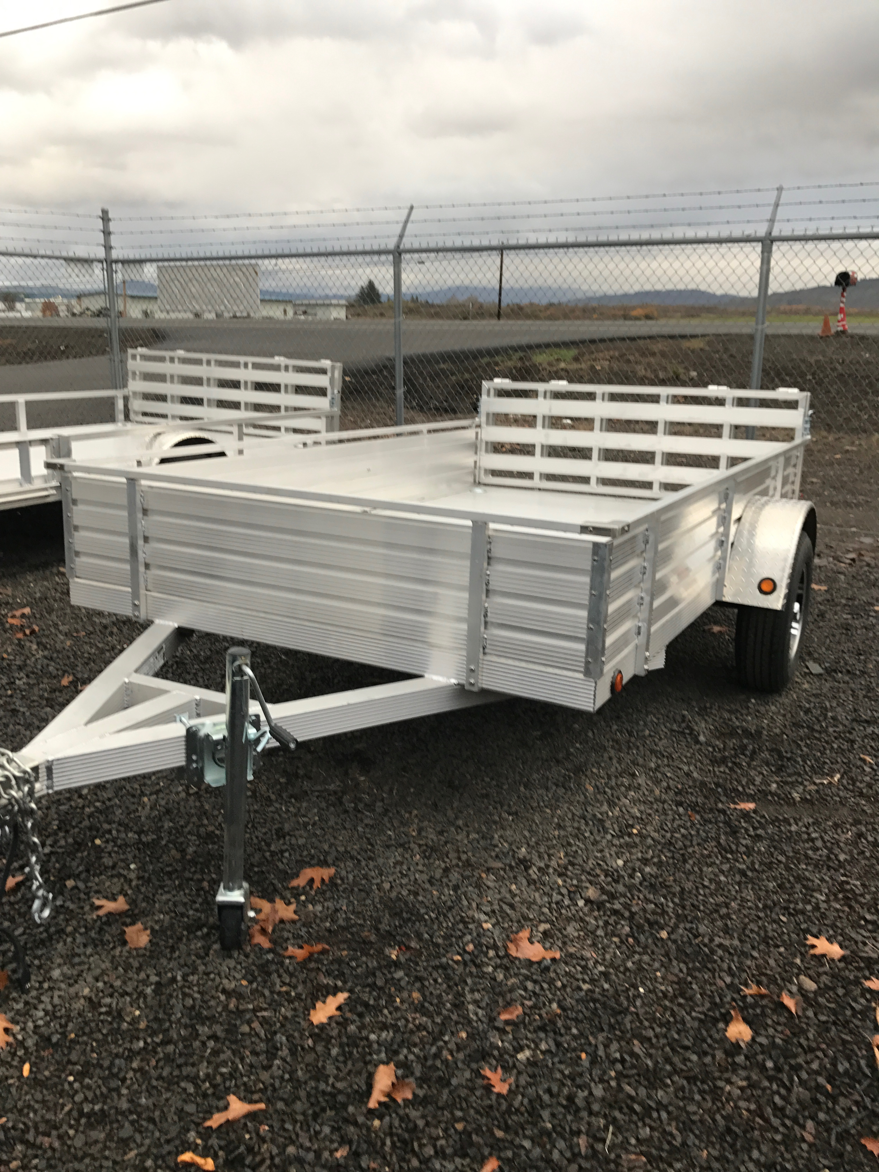 6 X 12 Solid Side Aluminum Utility Trailer inside sizing 3024 X 4032