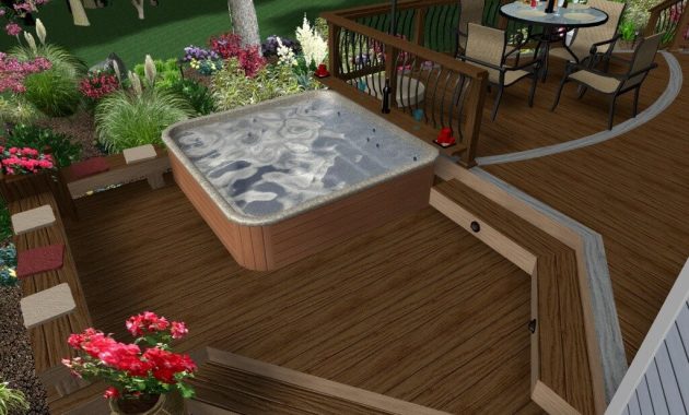 63 Hot Tub Deck Ideas Secrets Of Pro Installers Designers inside proportions 1024 X 819