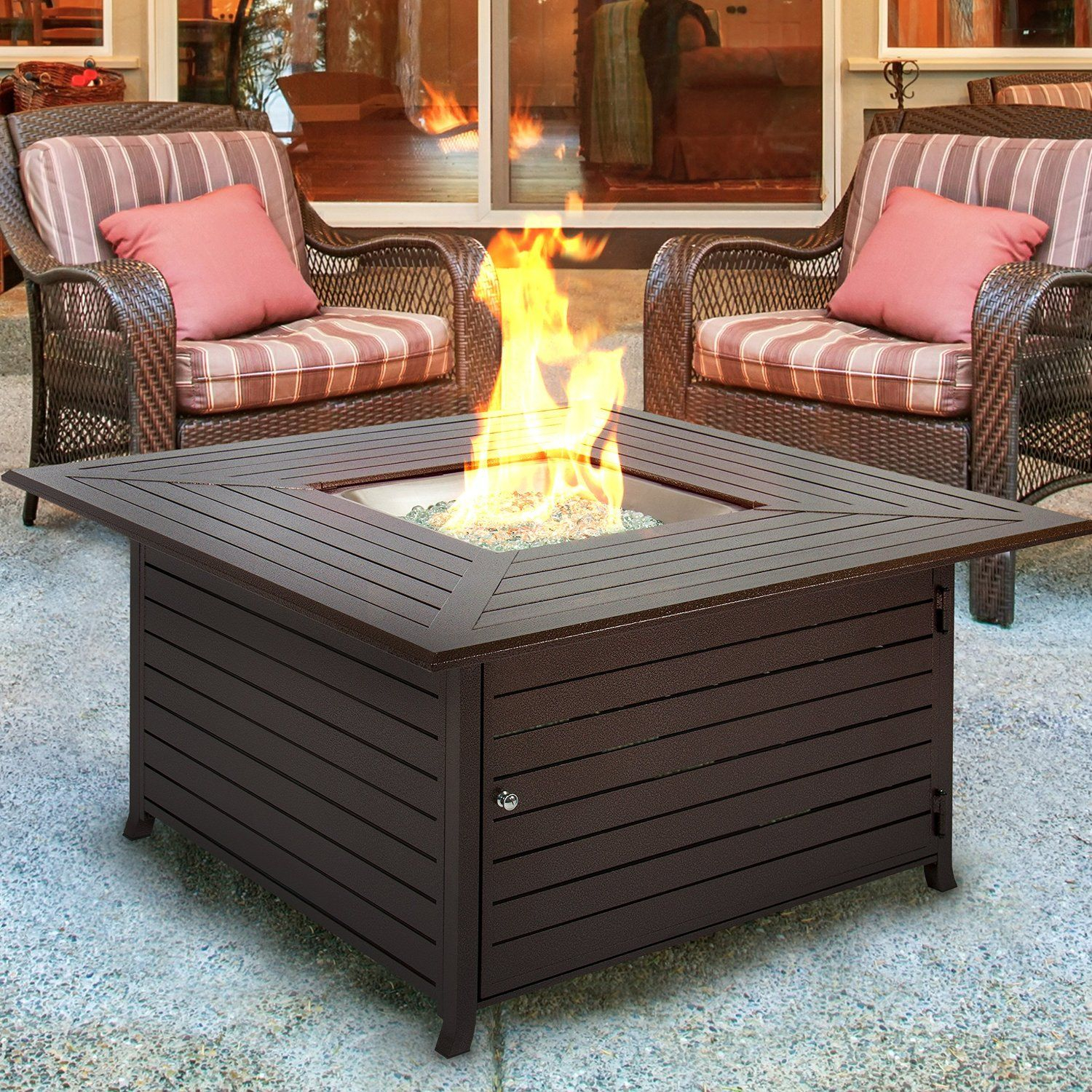 7 Best Gas Fire Pit Reviews 2017 Buying Guide From Experts Best with regard to dimensions 1500 X 1500