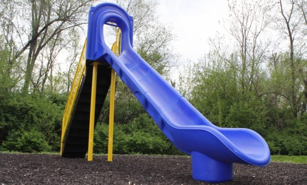 7 Foot Straight Independent Slide Imagine That Play Systems with size 1200 X 800