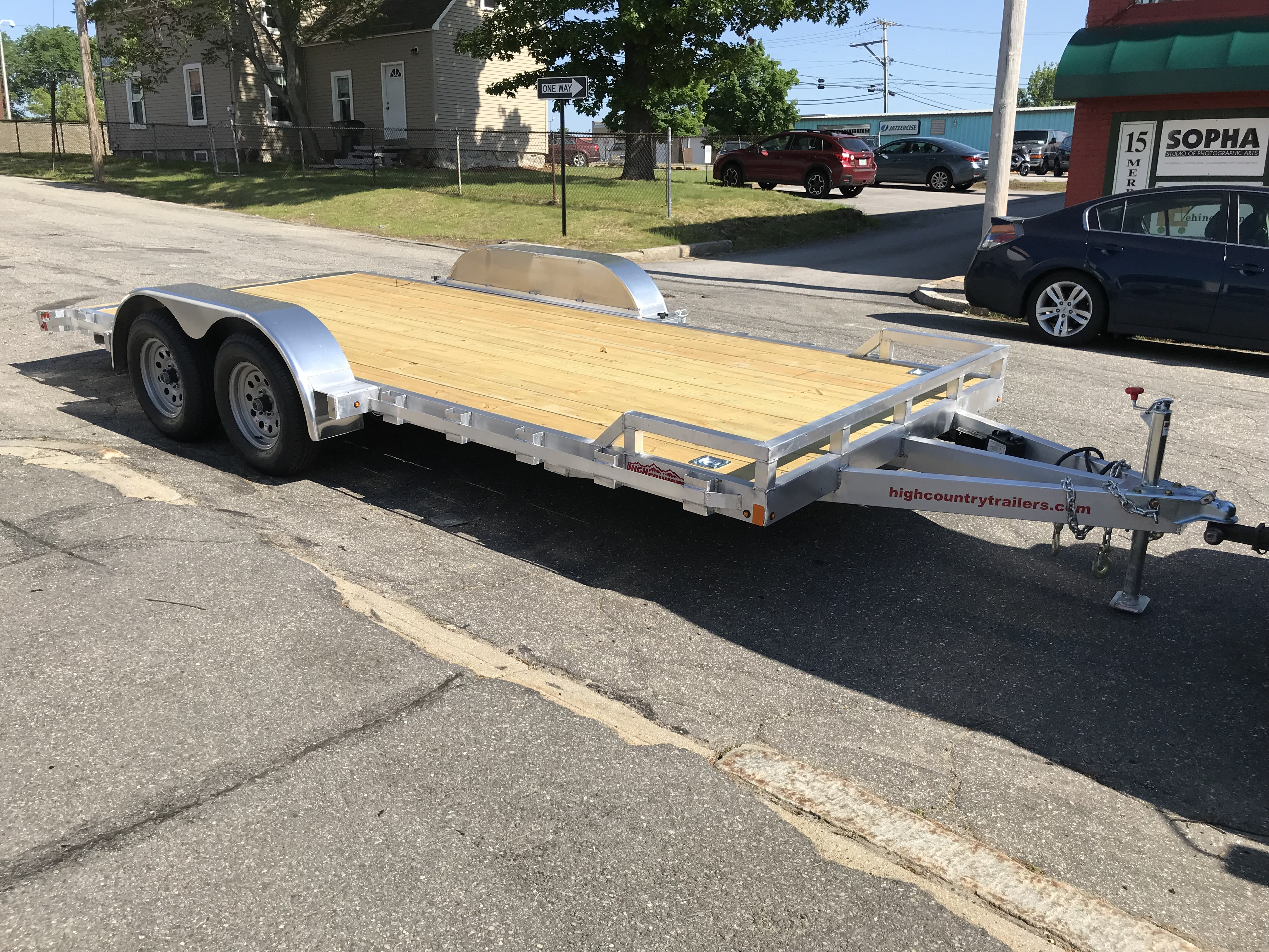 80x18 High Country Aluminum Open Car Hauler Trailer Wpressure for size 4032 X 3024