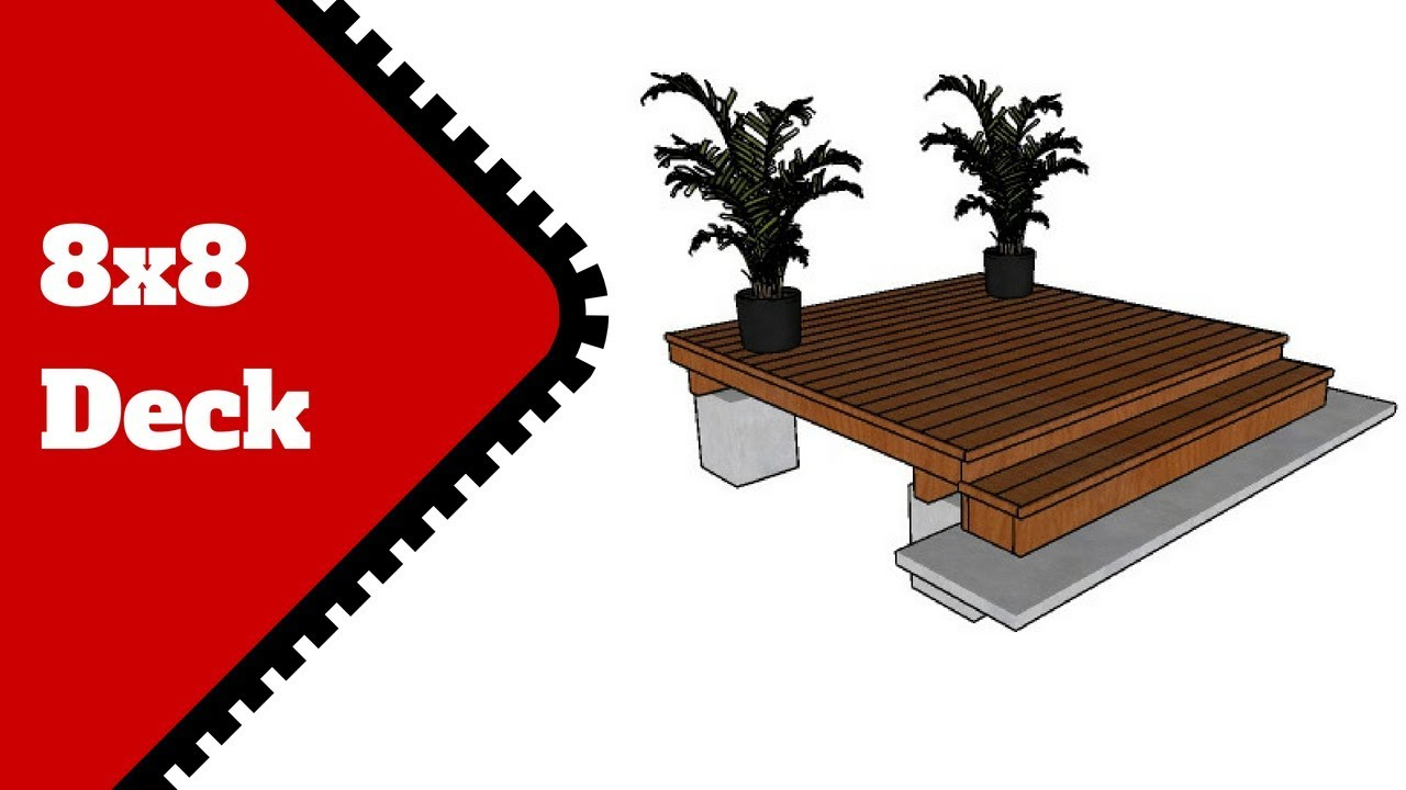 8x8 Deck Plans Myoutdoorplans Free Woodworking Plans And throughout size 1280 X 720