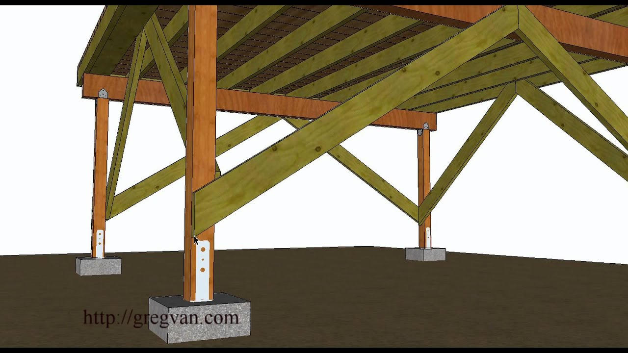 A Few Ways To Brace Off Free Standing Wood Framed Deck for dimensions 1280 X 720