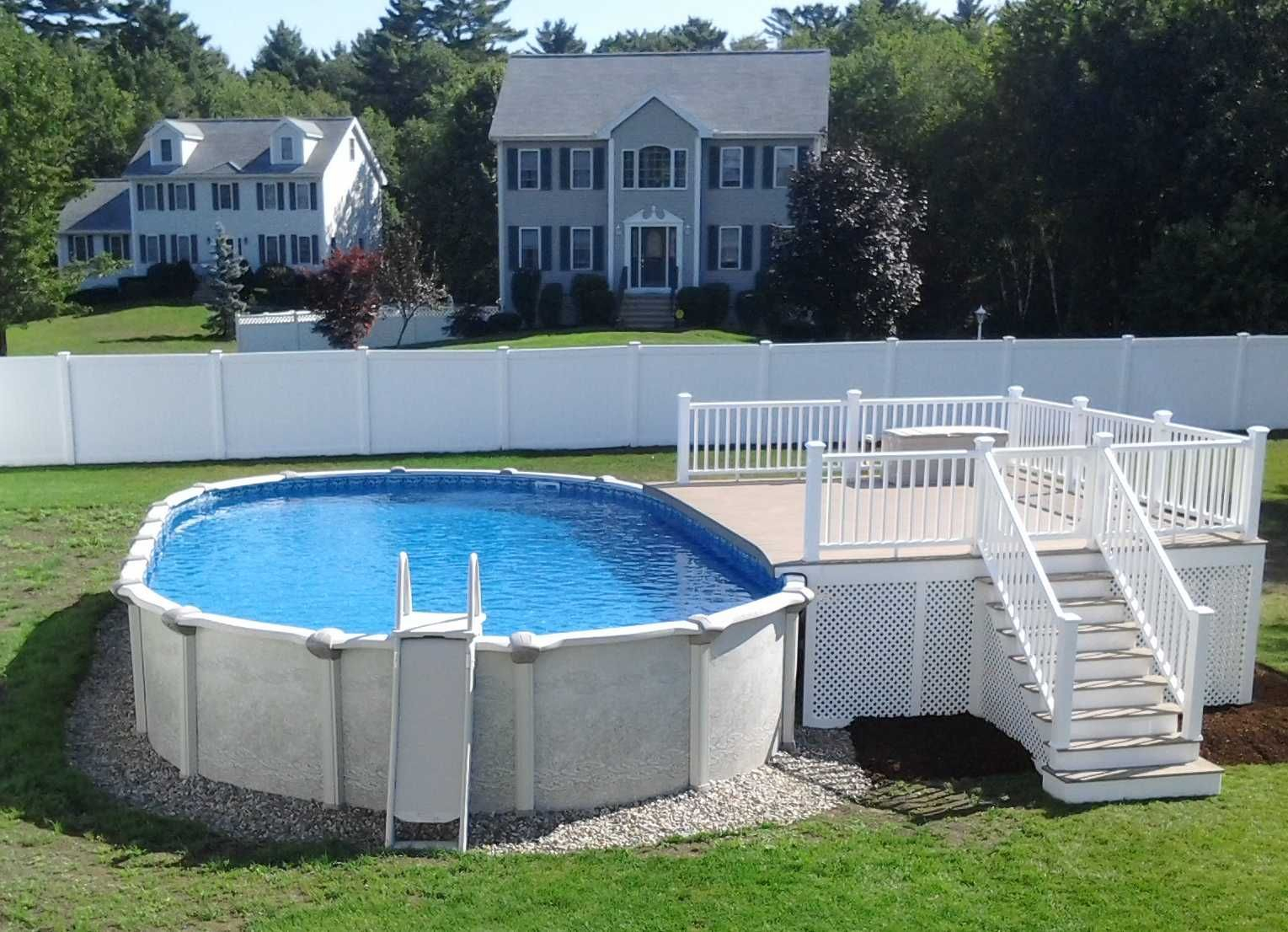 Above Ground Pool Decks Just Decks Mass Quality Affordable Decks pertaining to dimensions 1529 X 1106