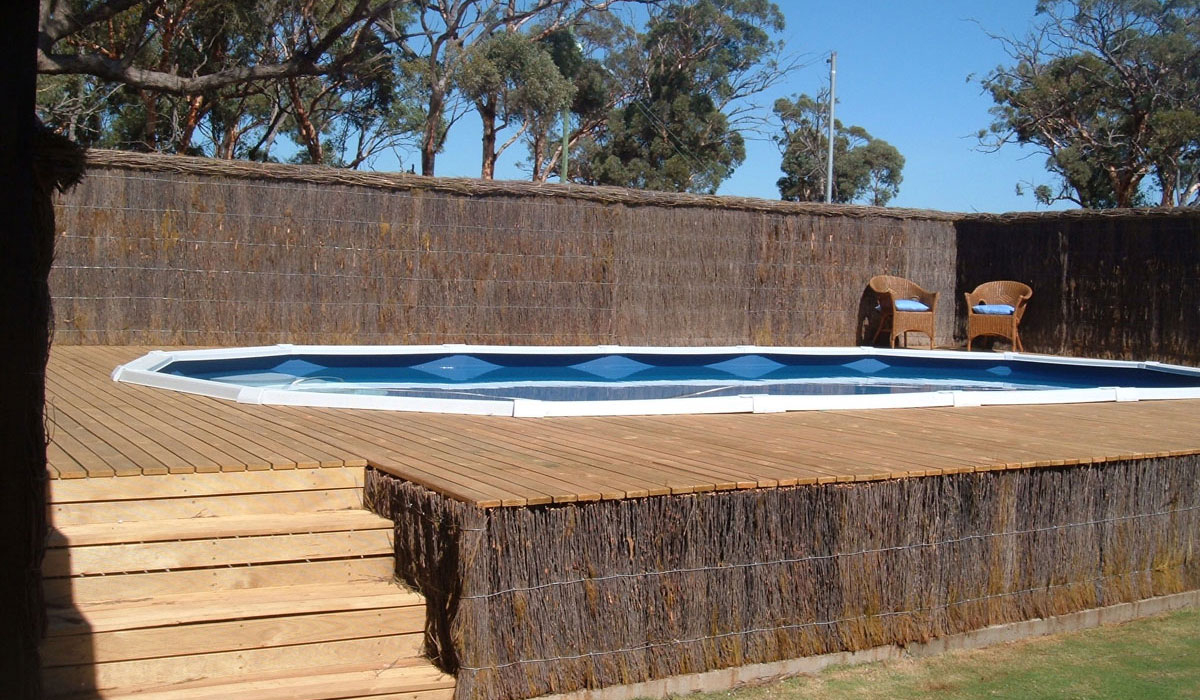 Above Ground Swimming Pool Rectangular Free Standing Pool Above in sizing 1200 X 700
