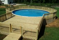 Above Ground Swimming Pool With Deck Deck Designs Royal Swimming intended for proportions 2816 X 2112