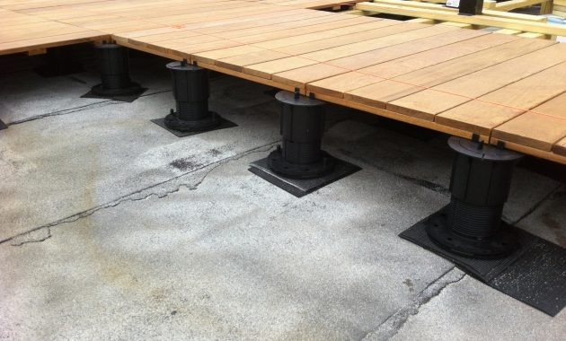Adjustable Pedestal Decking Systems All Decked Out regarding dimensions 1900 X 1419