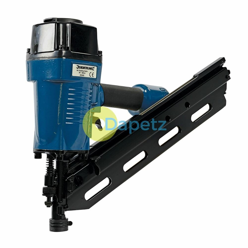 Air Finishing Nailer Nail Gun 90mm 10 12 Gauge Nails Framing with size 1000 X 1000