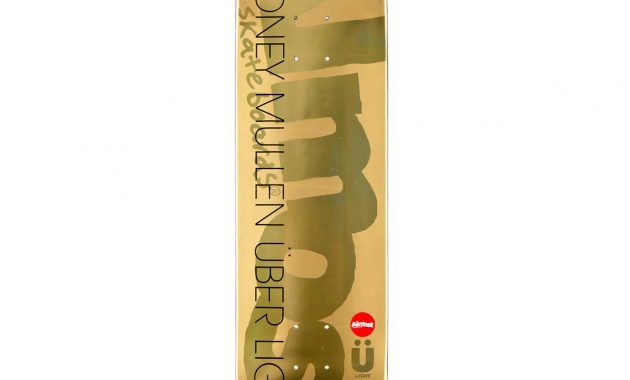 Almost Mullen Uber Gold Ops Skateboard Deck 80 English in measurements 1200 X 1200
