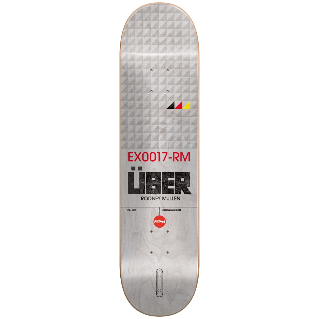 Almost Rodney Mullen Uber Ex17 Uber Light Pro Skateboard Deck 8 intended for sizing 1100 X 1100