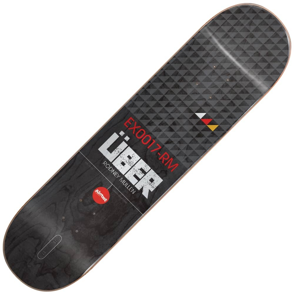 Almost Skateboards Mullen Uber Ex17 Skateboard Deck 80 intended for size 1000 X 1000