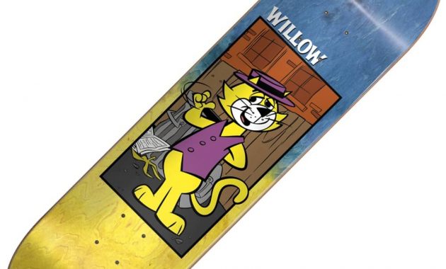 Almost Skateboards Willow Top Cat Fade Skateboard Deck 80 pertaining to sizing 1000 X 1000