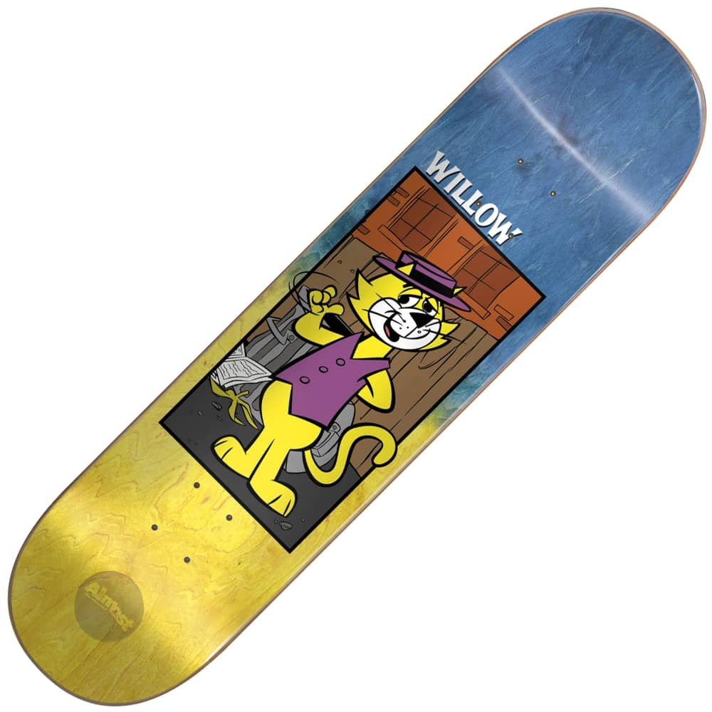 Almost Skateboards Willow Top Cat Fade Skateboard Deck 80 within proportions 1000 X 1000