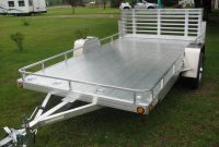 Aluminum Utility Trailer Uta Series Aluminum Deck W Rub Rail intended for proportions 3072 X 2304