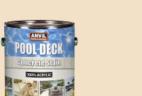 Anvil 1 Gal Adobe Pool Deck Concrete Interiorexterior Stain 902701 pertaining to size 1000 X 1000