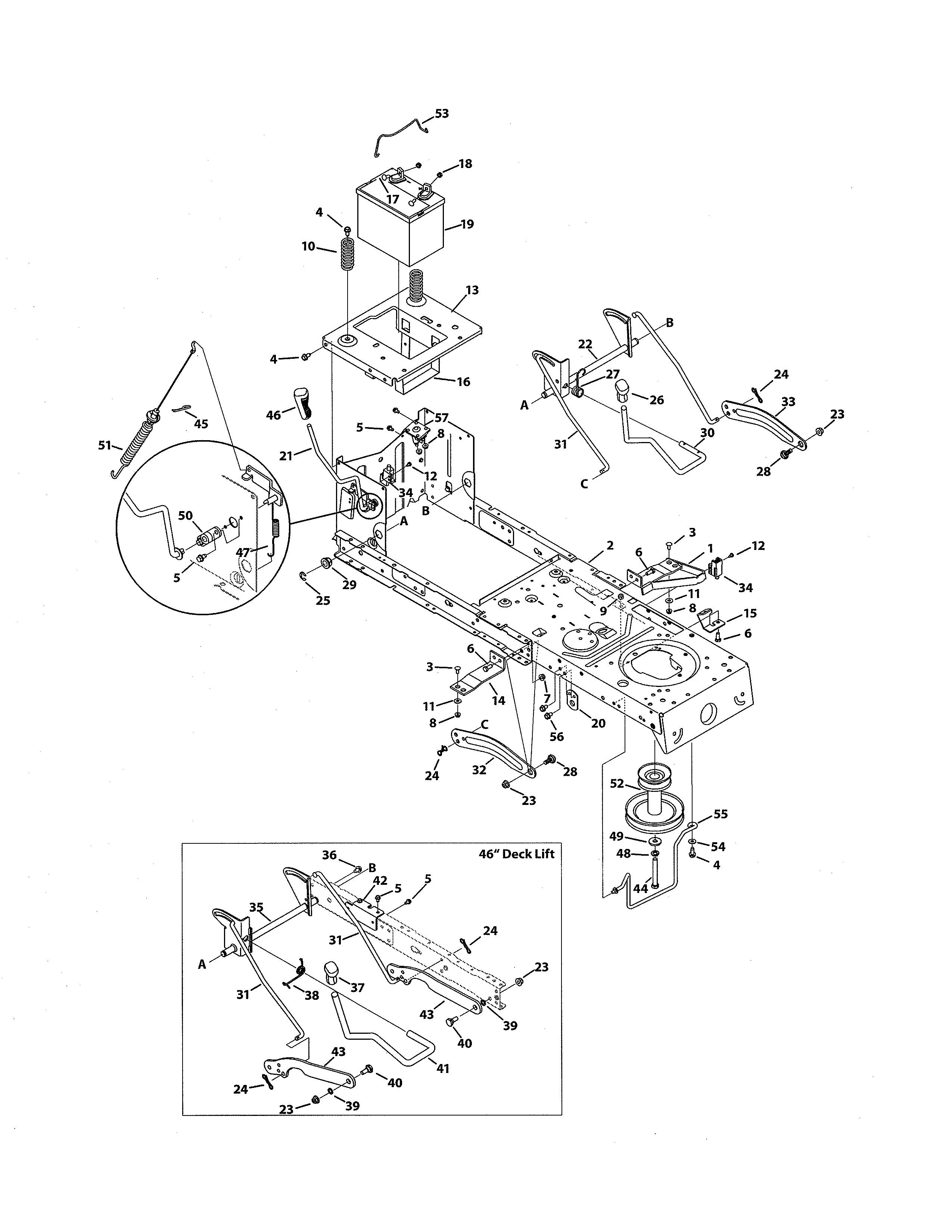 Awesome Yard Machine 42 Inch Deck Belt Diagram Westernerieideas pertaining to proportions 2550 X 3300