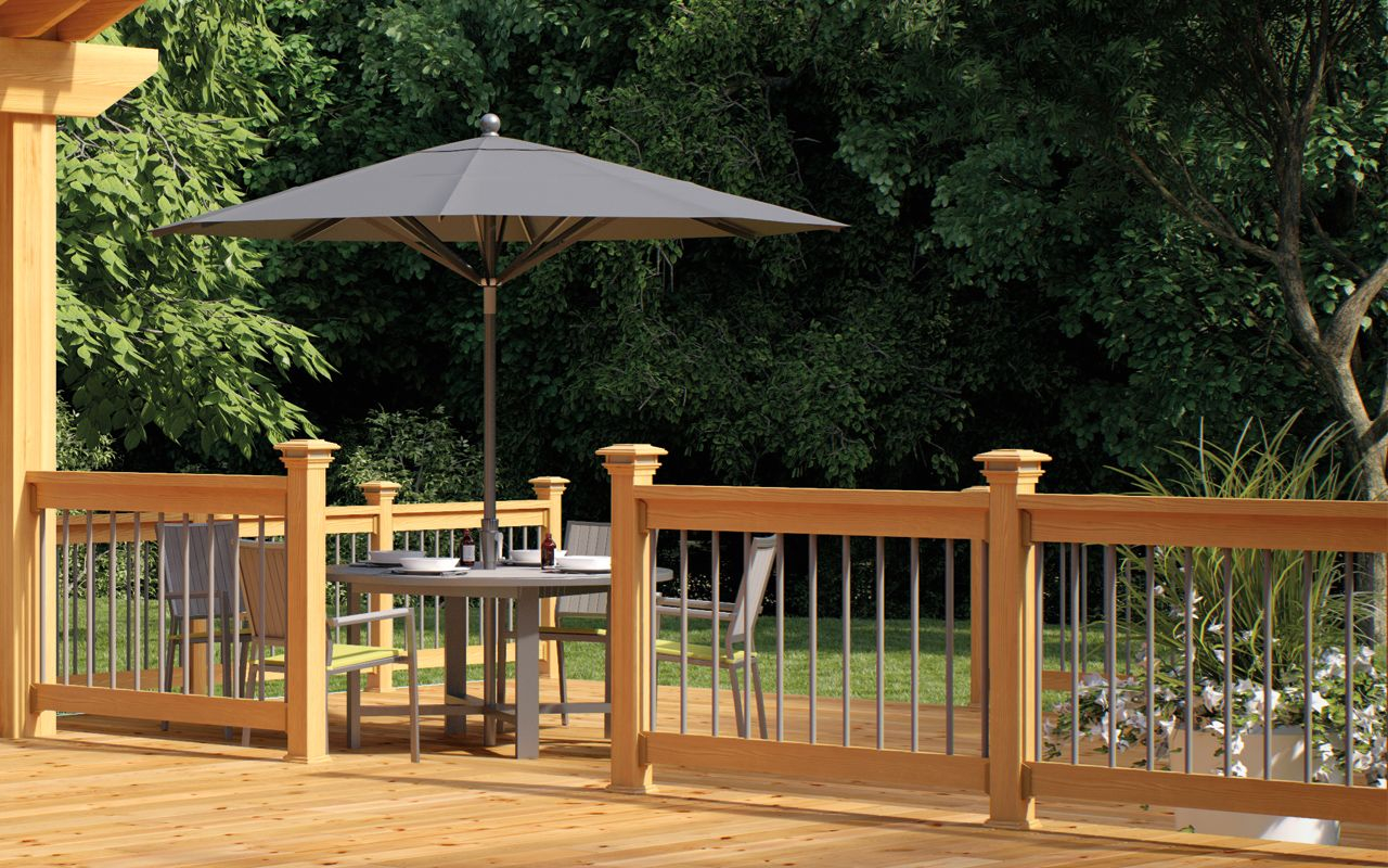 Bayside Wood Solar Post Cap 4x4 6x6 in dimensions 1280 X 800