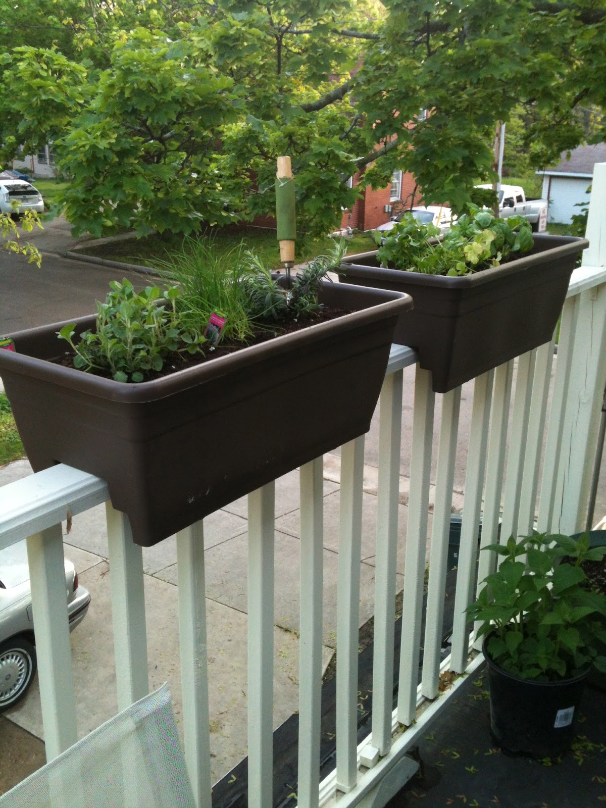 Beautiful Deck Rail Planters Home Decorations Insight with size 1200 X 1600