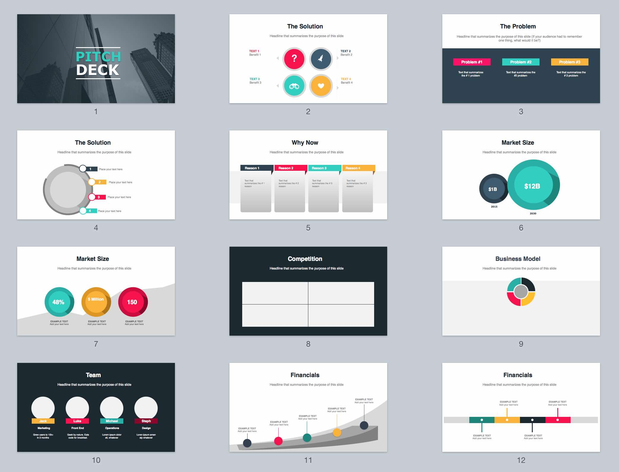 Beautiful Free Pitch Deck Template Powerpoint Keynote for measurements 2088 X 1592