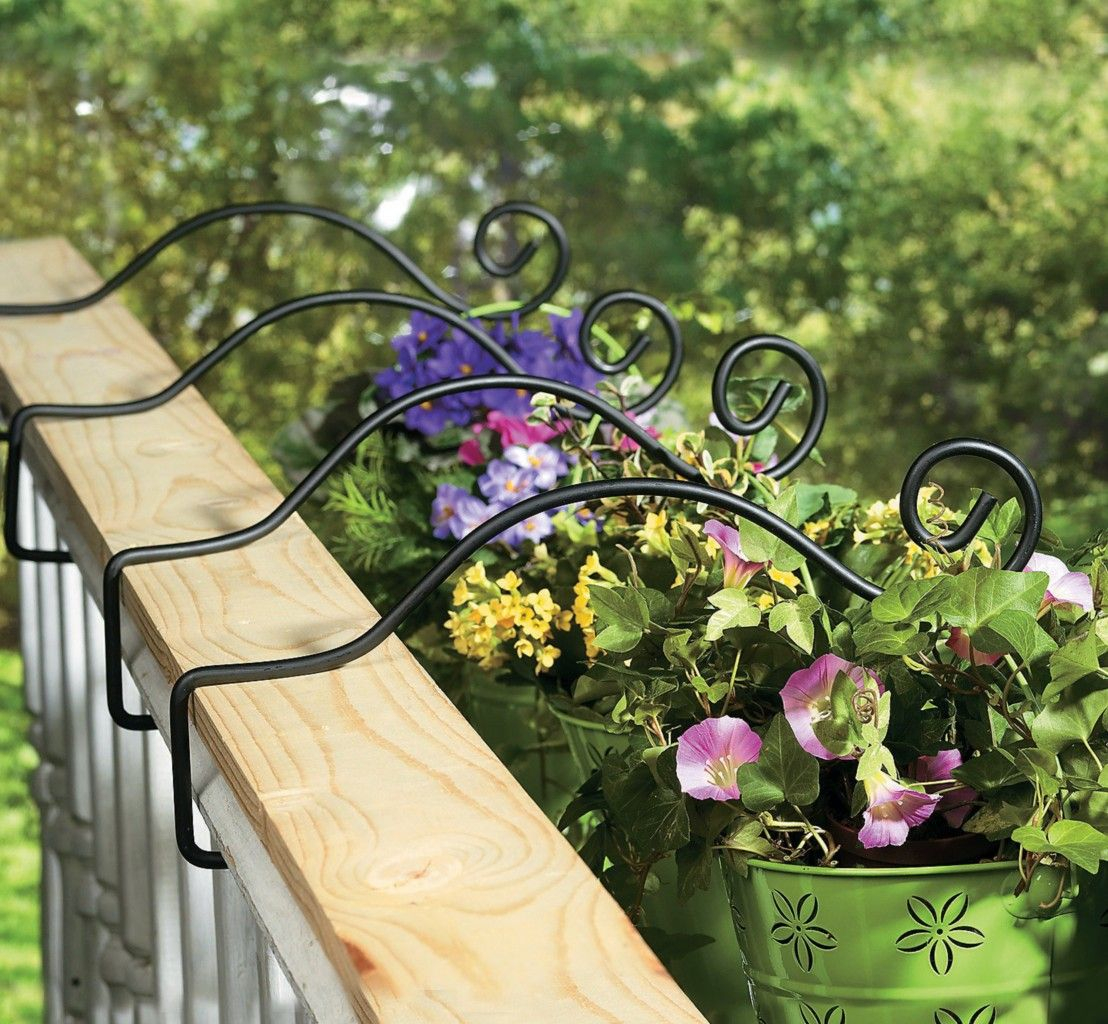 Beautiful Railing Planters For Your Fence Or Deck Railing Railing for sizing 1108 X 1024
