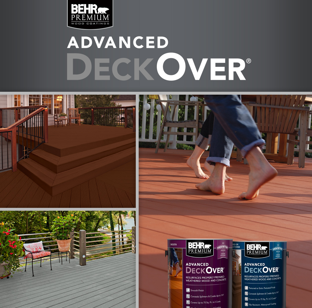 Behr Advanced Deckover Waterproofing Coatings For Wood And Concrete for dimensions 1080 X 1064