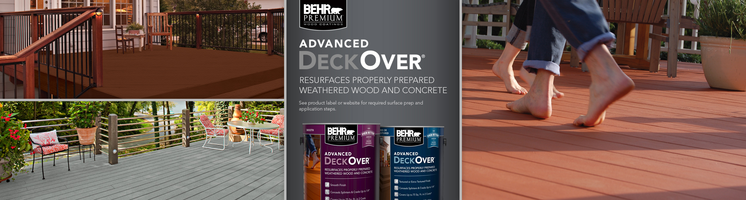 Behr Advanced Deckover Waterproofing Coatings For Wood And Concrete pertaining to dimensions 2500 X 670