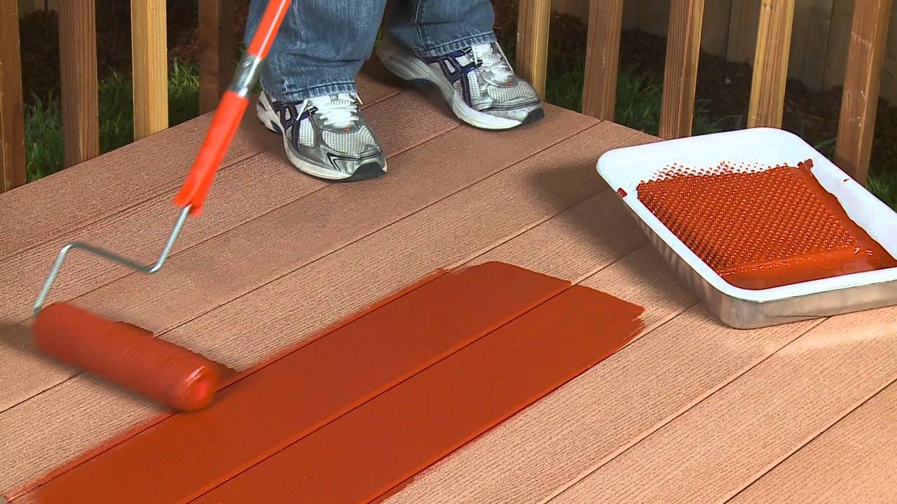 Behr Composite Deck Fence Stain Qr Codemov with regard to sizing 1280 X 720