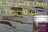 Behr Deck Over Paint Review After 1 Year for proportions 1280 X 720