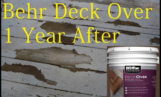 Behr Deck Over Paint Review After 1 Year for proportions 1280 X 720