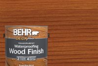 Behr Deckplus 1 Gal Cedar Naturaltone Transparent Waterproofing with proportions 1000 X 1000