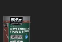 Behr Premium 1 Gal Sc 102 Slate Solid Color Waterproofing Exterior in dimensions 1000 X 1000