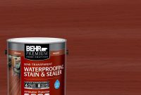Behr Premium 1 Gal St 330 Redwood Semi Transparent Waterproofing with regard to dimensions 1000 X 1000