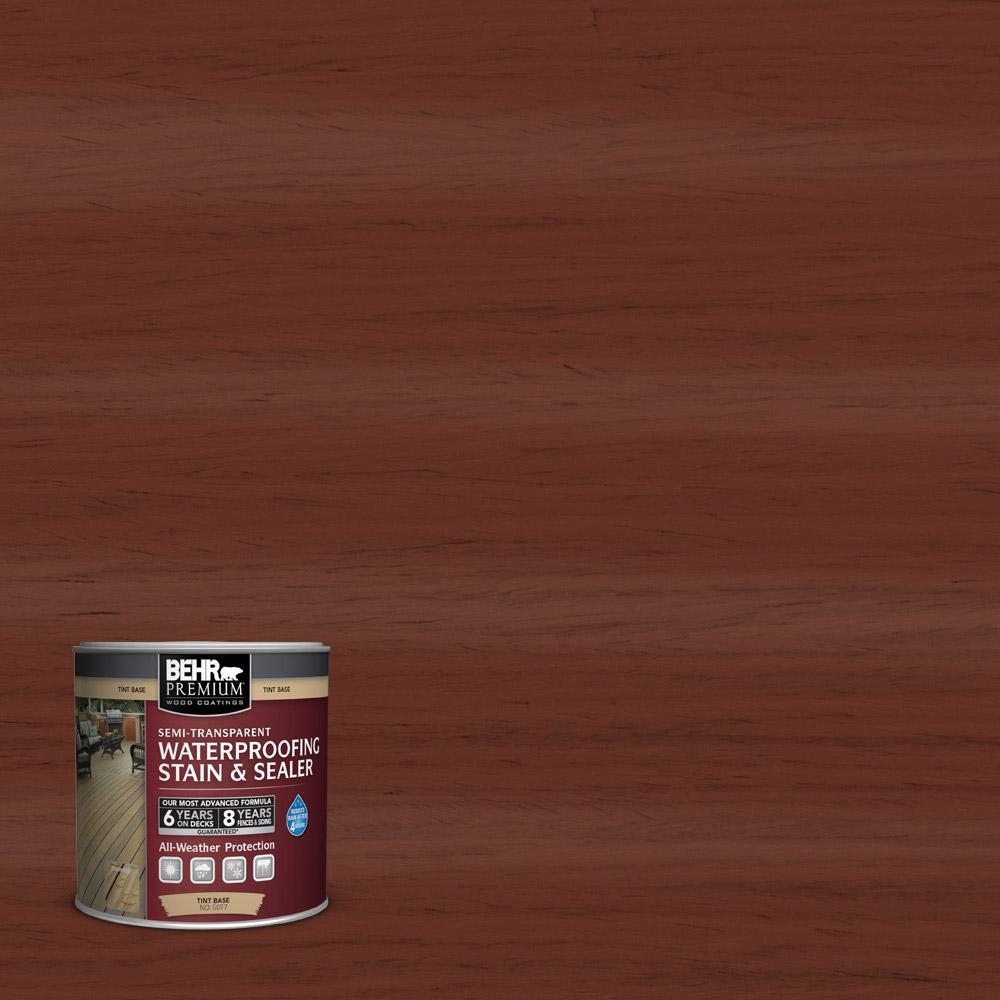 Behr Premium 8 Oz St 118 Terra Cotta Semi Transparent throughout size 1000 X 1000