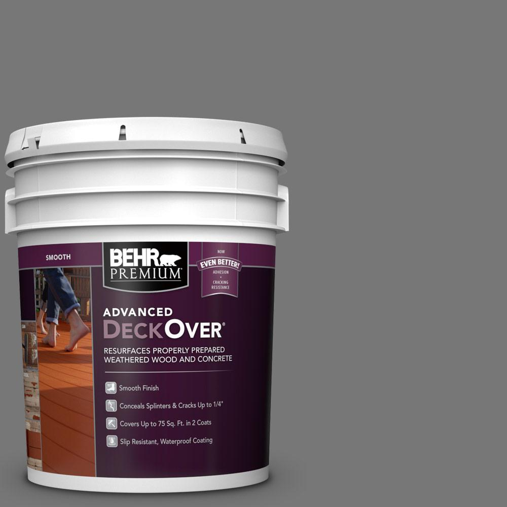 Behr Premium Advanced Deckover 5 Gal Pfc 63 Slate Gray Smooth for size 1000 X 1000
