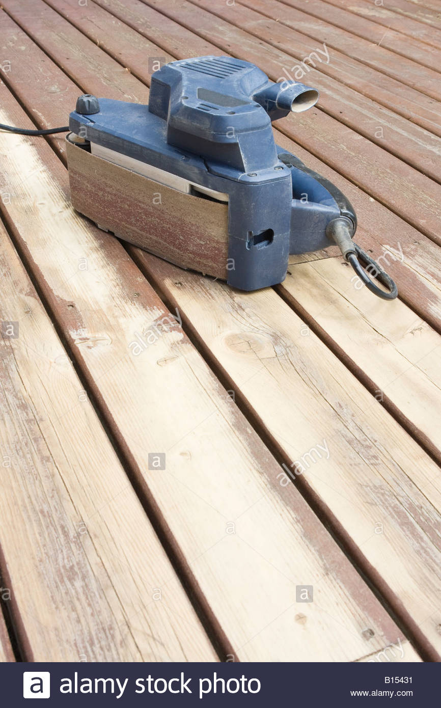 Belt Sander Lying On Its Side Showing Worn Sanding Belt On Partially with proportions 866 X 1390