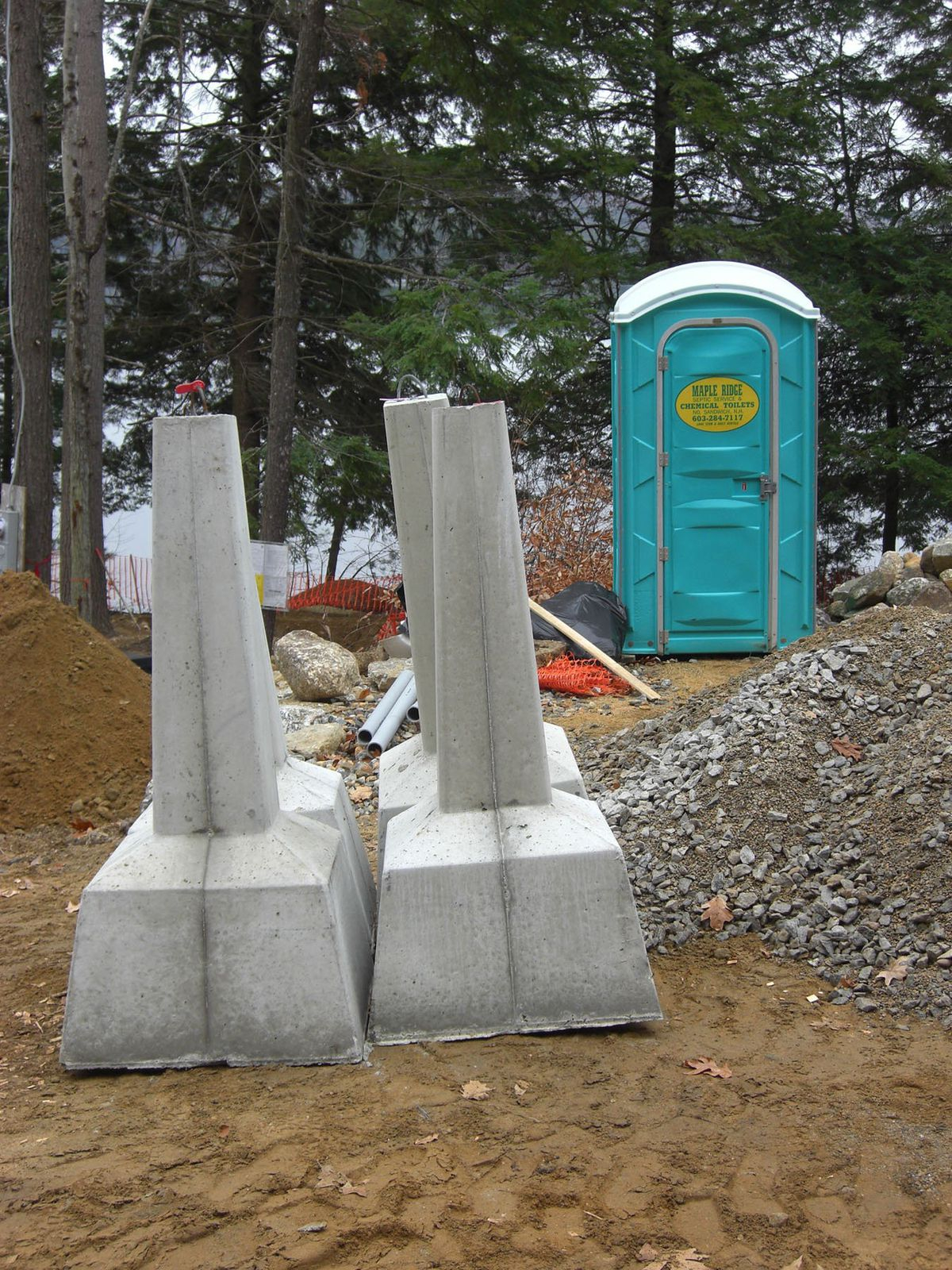 Best Foundation For A Deck Is A Set Of Precast Concrete Piers with dimensions 1200 X 1600