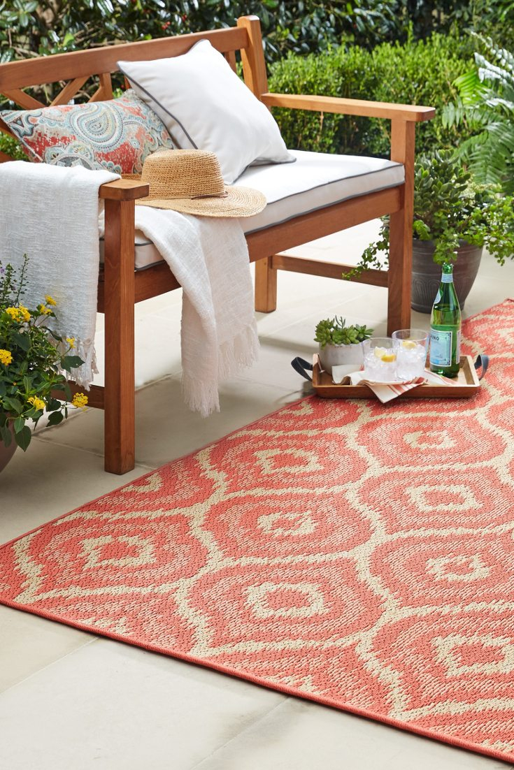 Best Outdoor Rug For Your Porch Overstock for size 735 X 1102