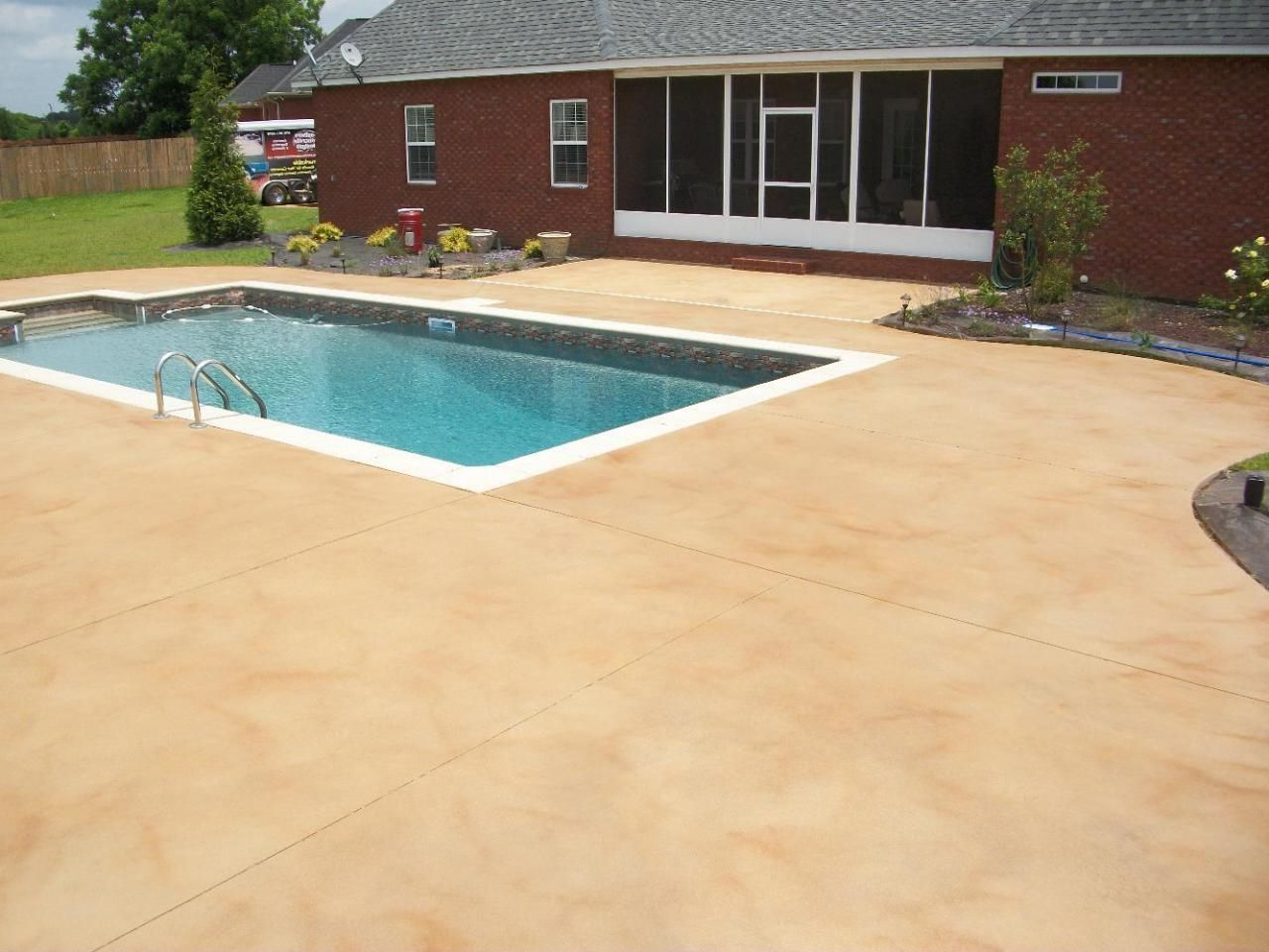 Best Paint For Concrete Pool Deck And Best Colors For A Cement Pool for measurements 1280 X 960