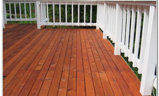 Best Redwood Deck Stain Decks Home Decorating Ideas Nzwaappwrj for proportions 1036 X 786