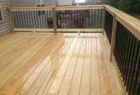 Black Metal Aluminum Spindles On 12x16 Deck With Premium Wood in proportions 3264 X 2448