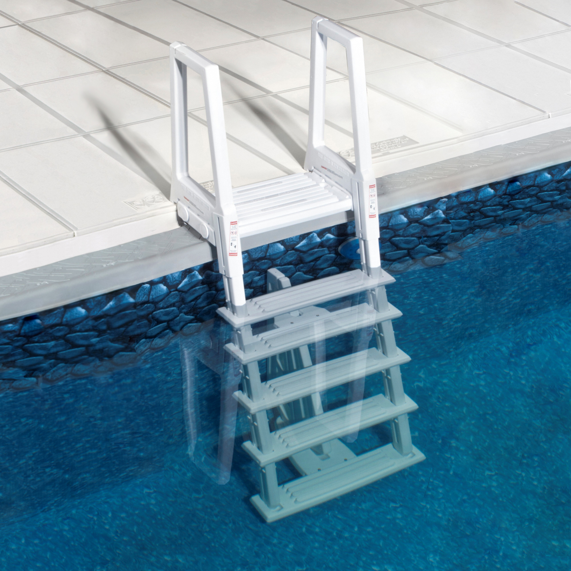 Blue Wave Heavy Duty In Pool Ladder For Above Ground Pools Walmart with measurements 2000 X 2000