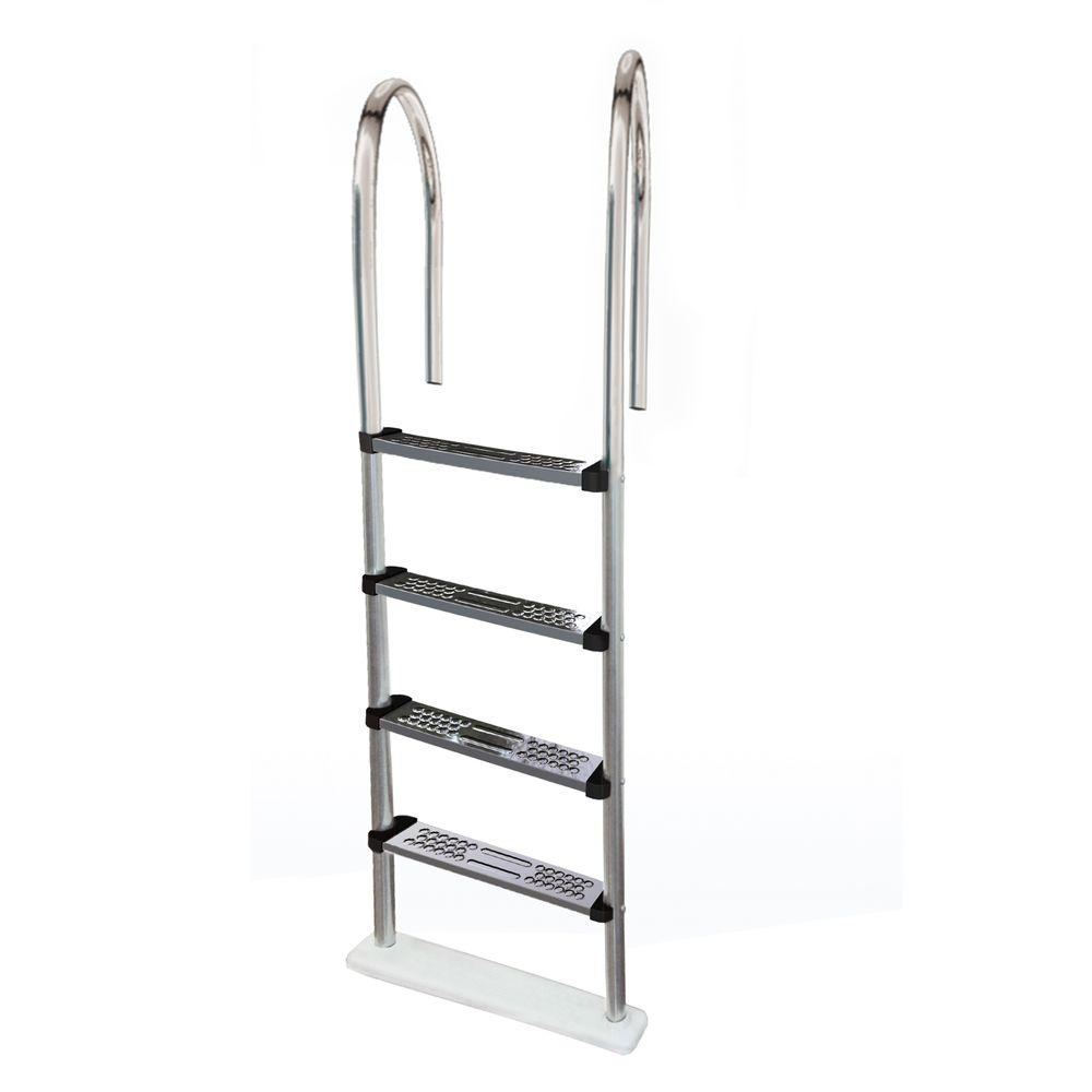 Blue Wave Premium Stainless Steel In Pool Ladder For Above Ground for dimensions 1000 X 1000