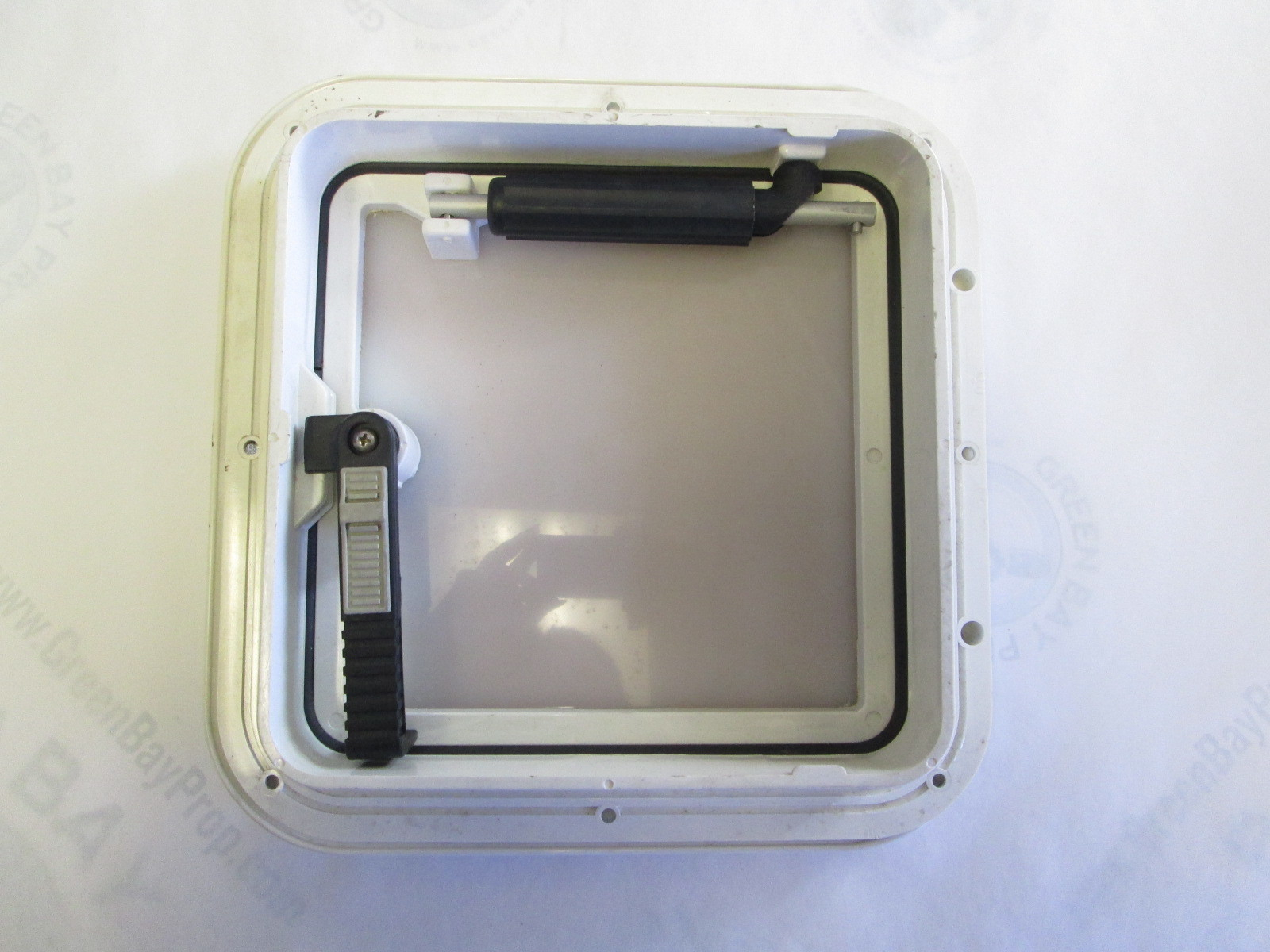 Bomar Boat White Porthole Hatch Frame 12 X 11 34 Face Green pertaining to sizing 1600 X 1200