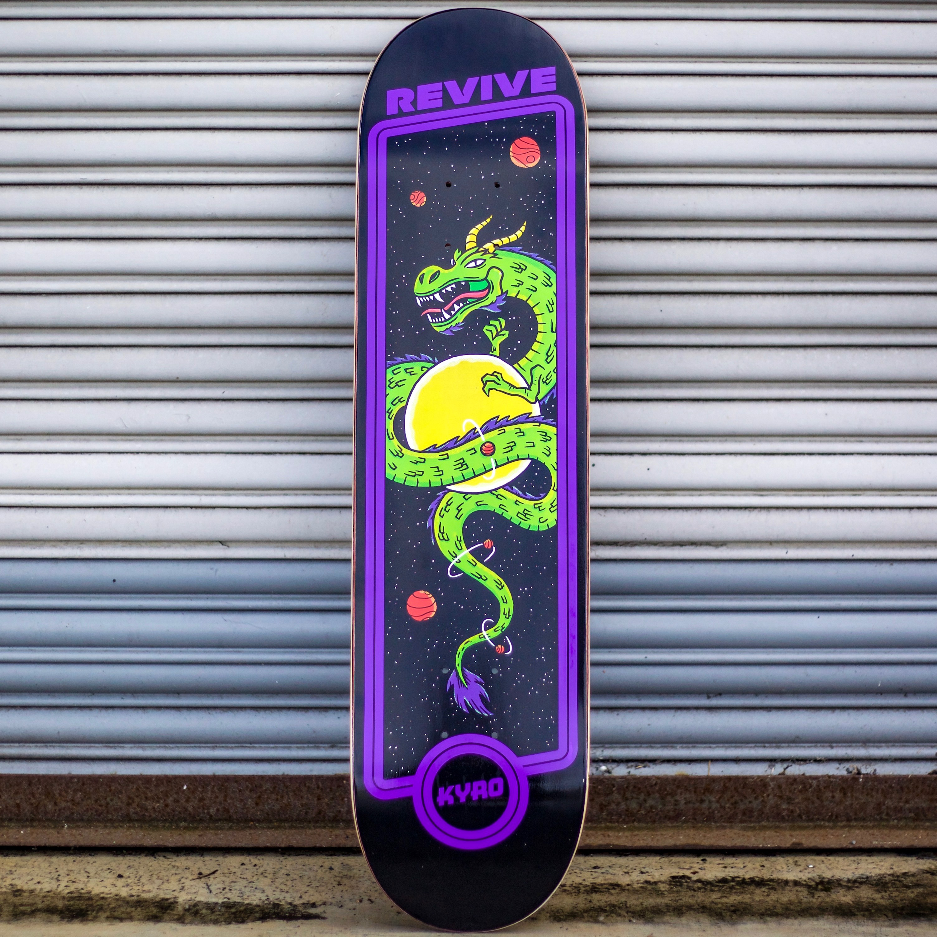 Braille Skateboarding Aaron Kyro Dragon Deck for sizing 3008 X 3008