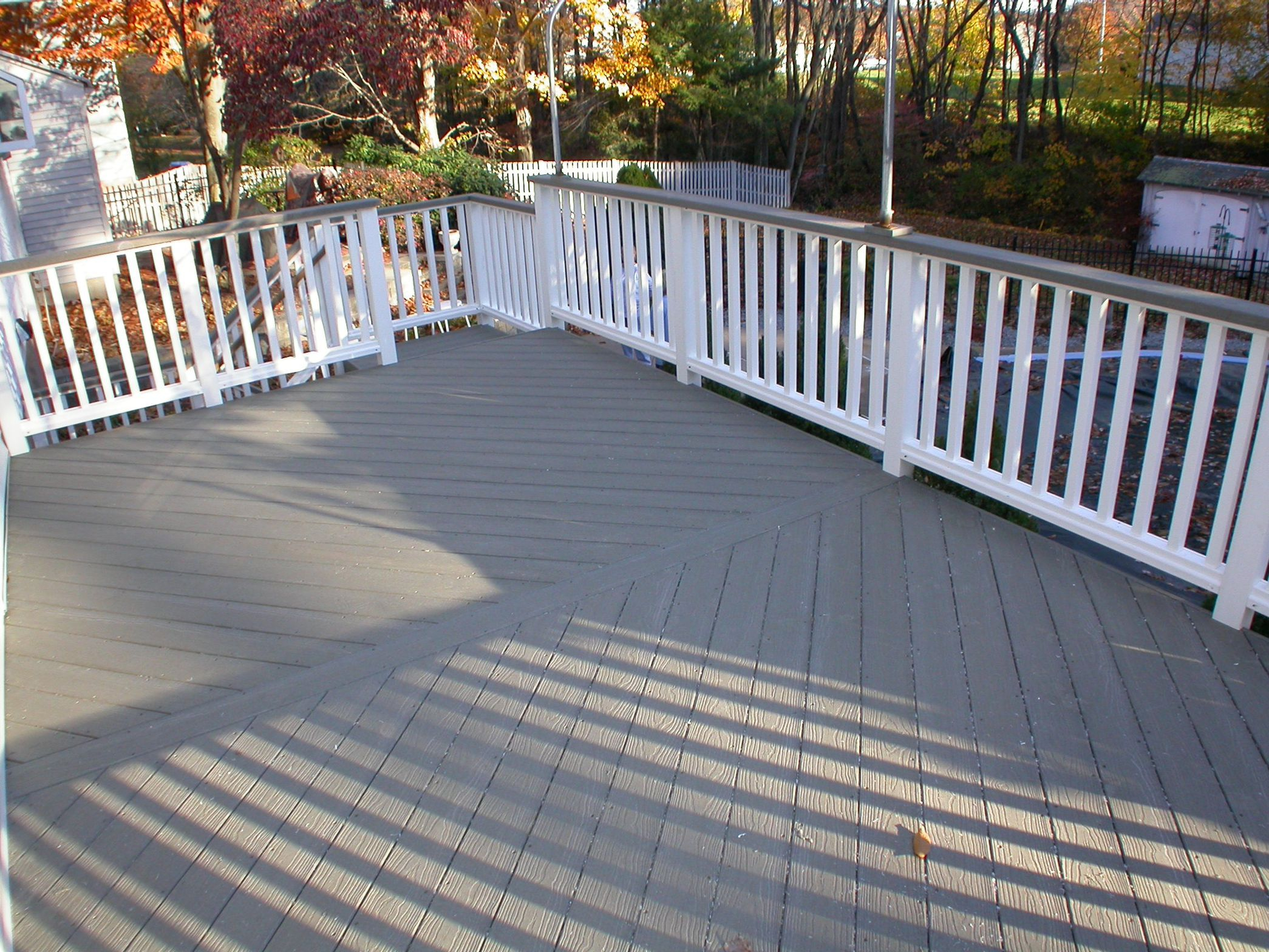 Brown Deck Stain With Grey House Google Search Outside Ideas inside dimensions 2090 X 1568