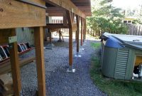 Build A Deck Without Digging Holes Using A Deck Post Base And Post regarding dimensions 1024 X 768