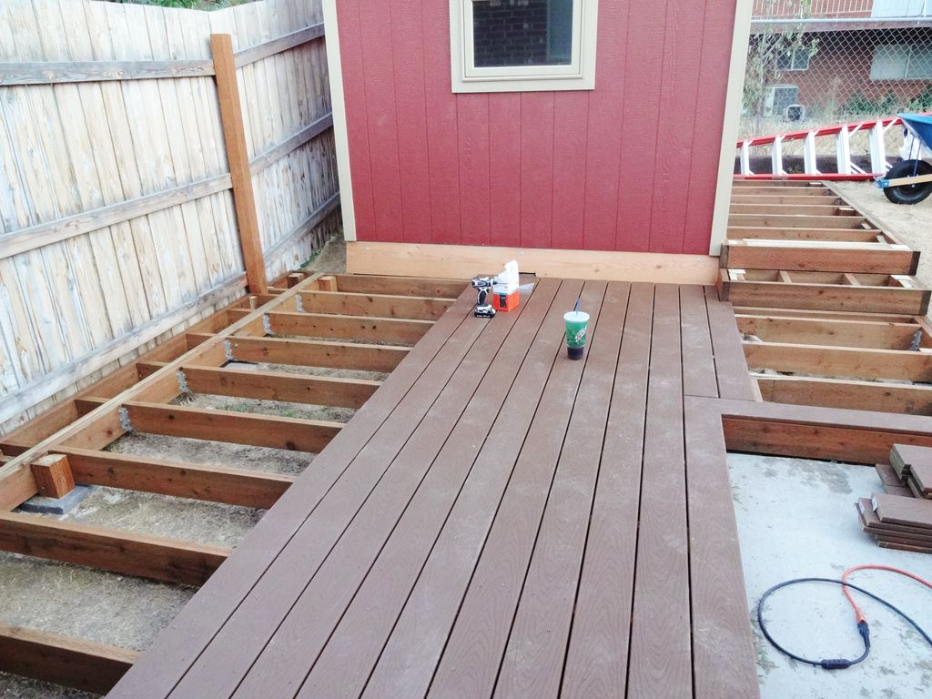 Build A Floating Deck 13 Steps With Pictures for dimensions 1024 X 768