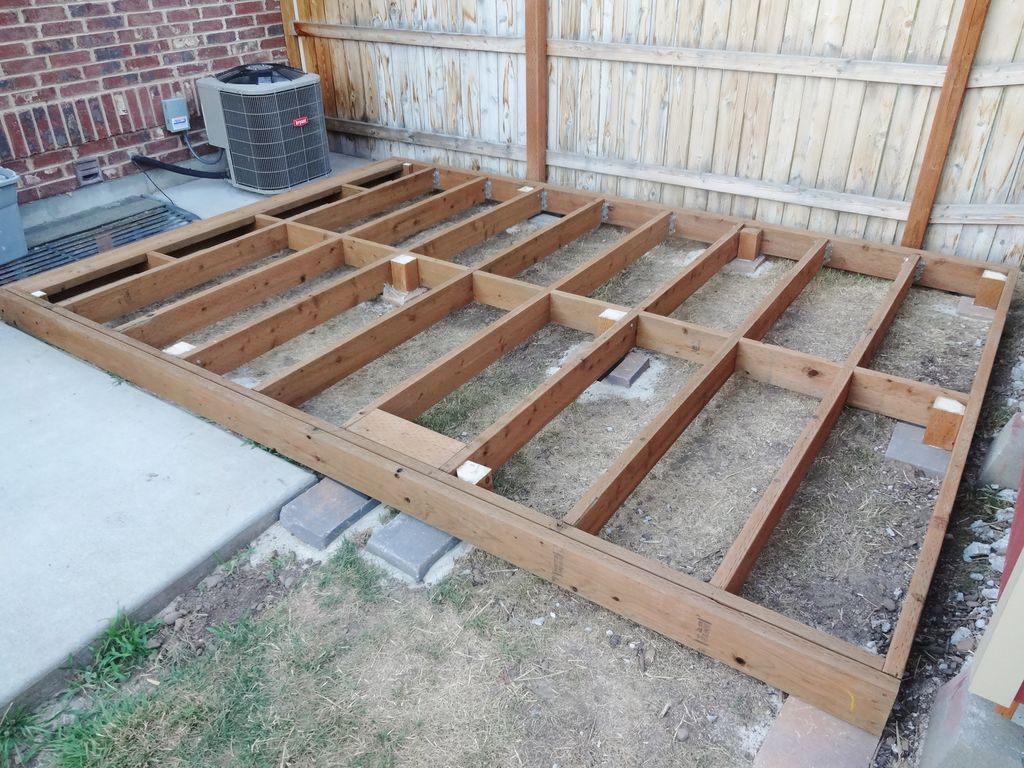 Build A Floating Deck 13 Steps With Pictures regarding size 1024 X 768